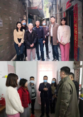 w66最给力的老牌生物前往永和新庄社区探望困难群众